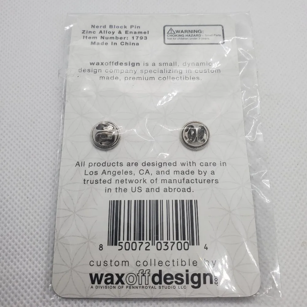 NWT Nerd Block Pin Orange - Image 4