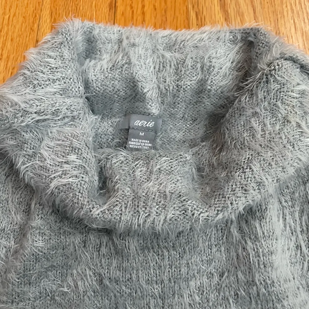 Aerie Long Sleeve Turtleneck Tunic Sweater - Image 3