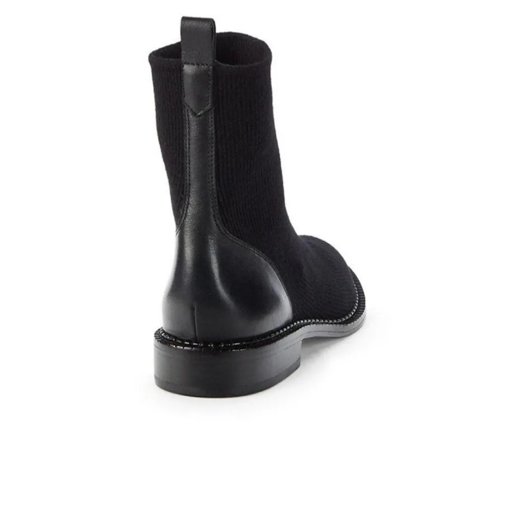 Vince Carme Sock Booties Black Size 7 - Image 2