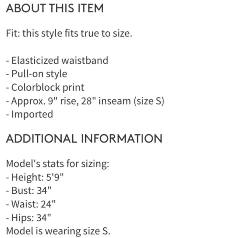 Satva Rohi Leggings Black & Gray 9” Rise - Image 5