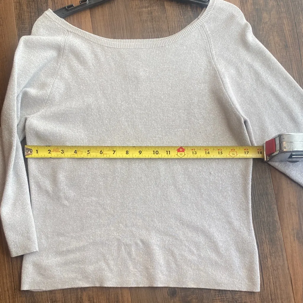 Worthington Light Gray Women's Sweater - Image 8