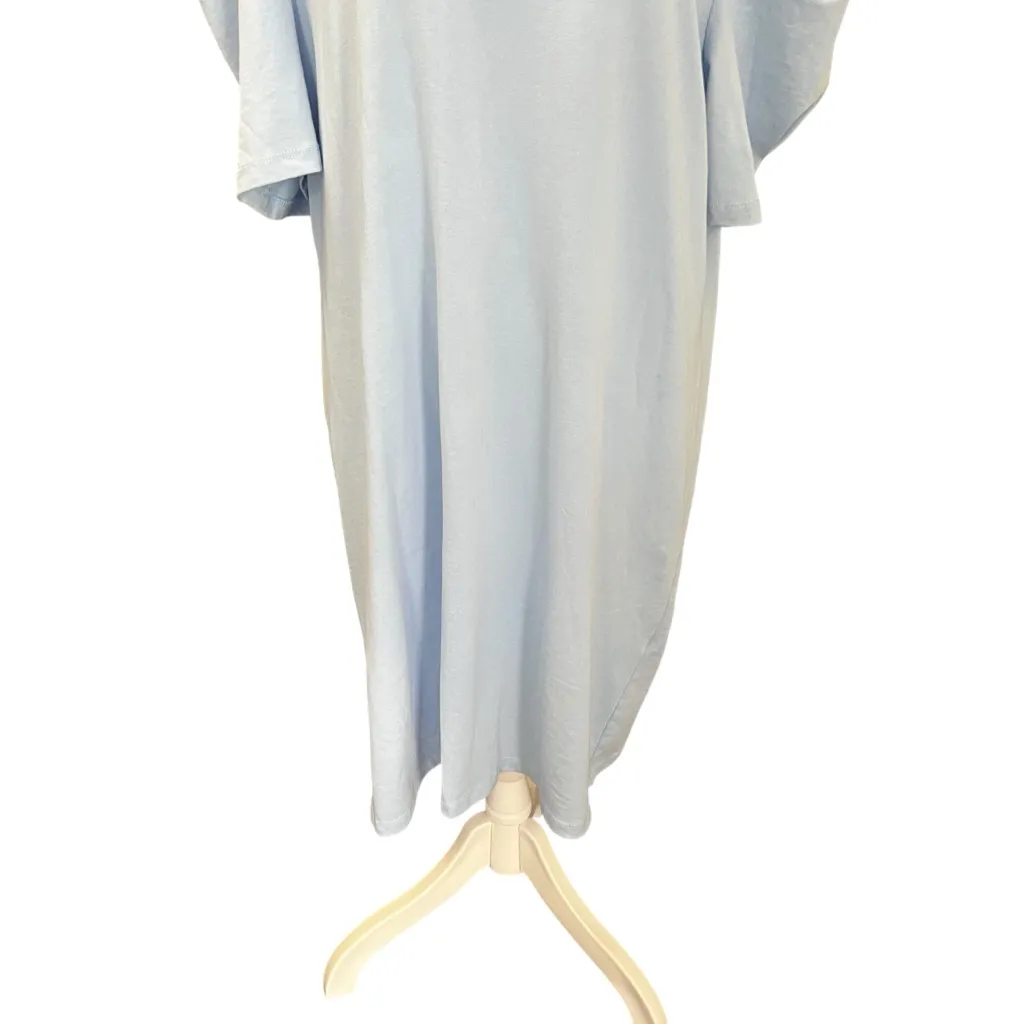 Tuckernuck Pomander Place Stella Cuff Sleeve Dress Periwinkle Blue XL - Image 4