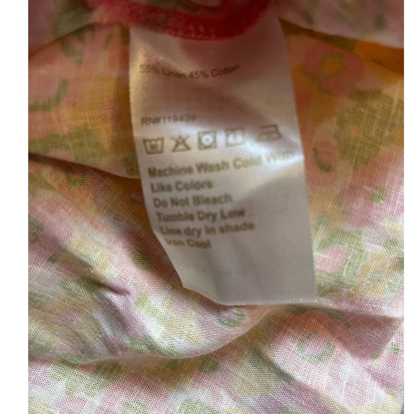 Julie Brown New‎ York Oversized Linen Scoop Neck Button Down Sundress Size XS - Image 11