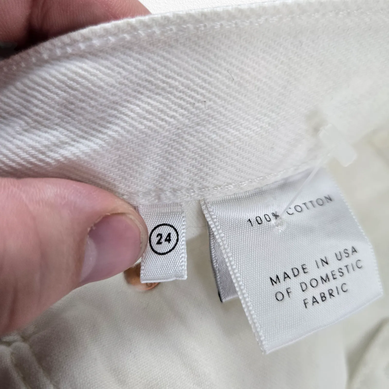 GRLFRND Karolina Distressed High Rise Straight Jeans You Know Im No Good Size 24 - Image 6