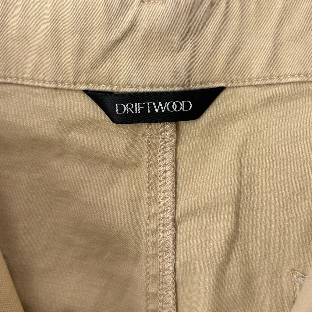 Driftwood Jeans Utility Boyfriend Crop Pants Daisy Daydream Floral Embroidery - Image 12