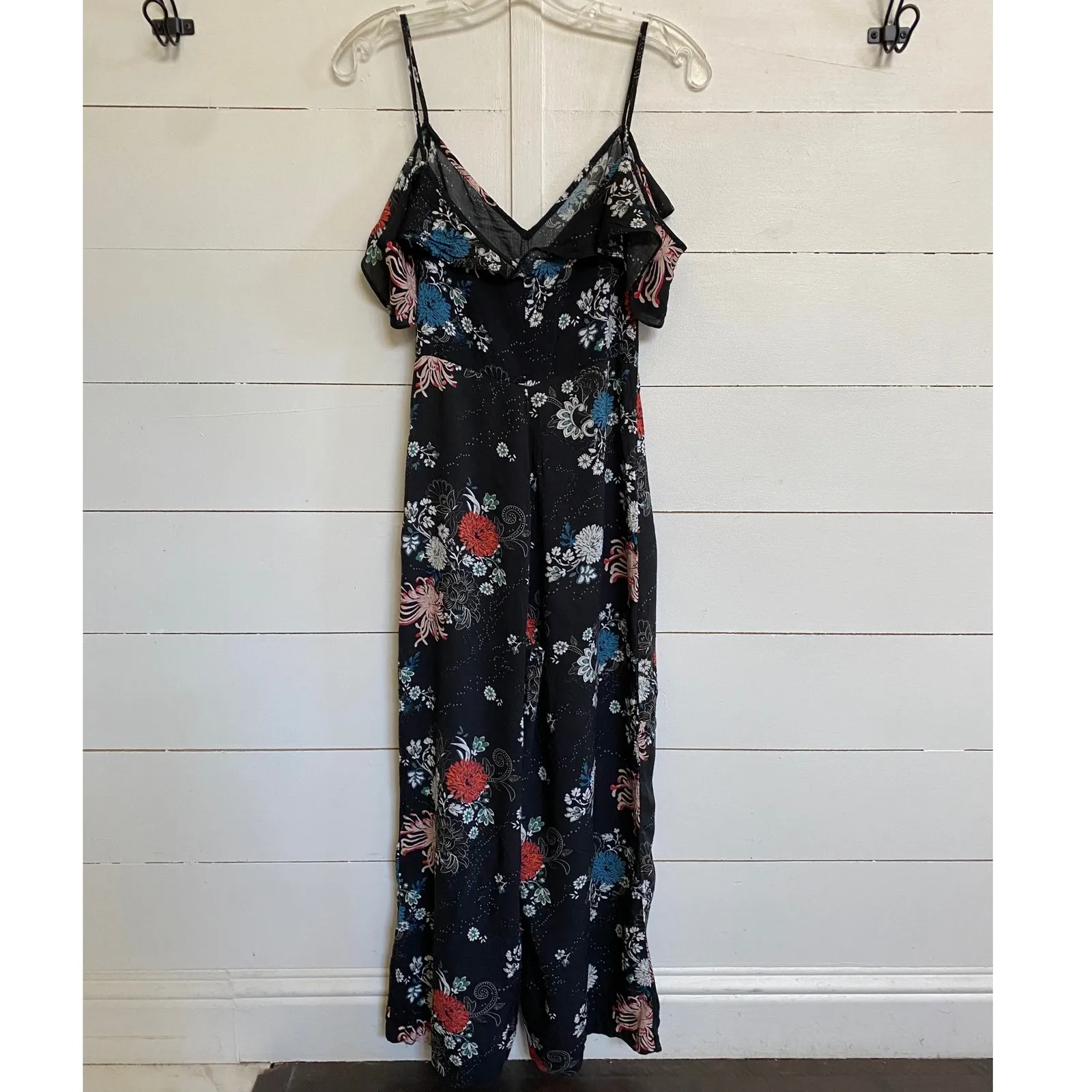 ZARA Woman Cold Shoulder‎ Floral Romper - Image 10