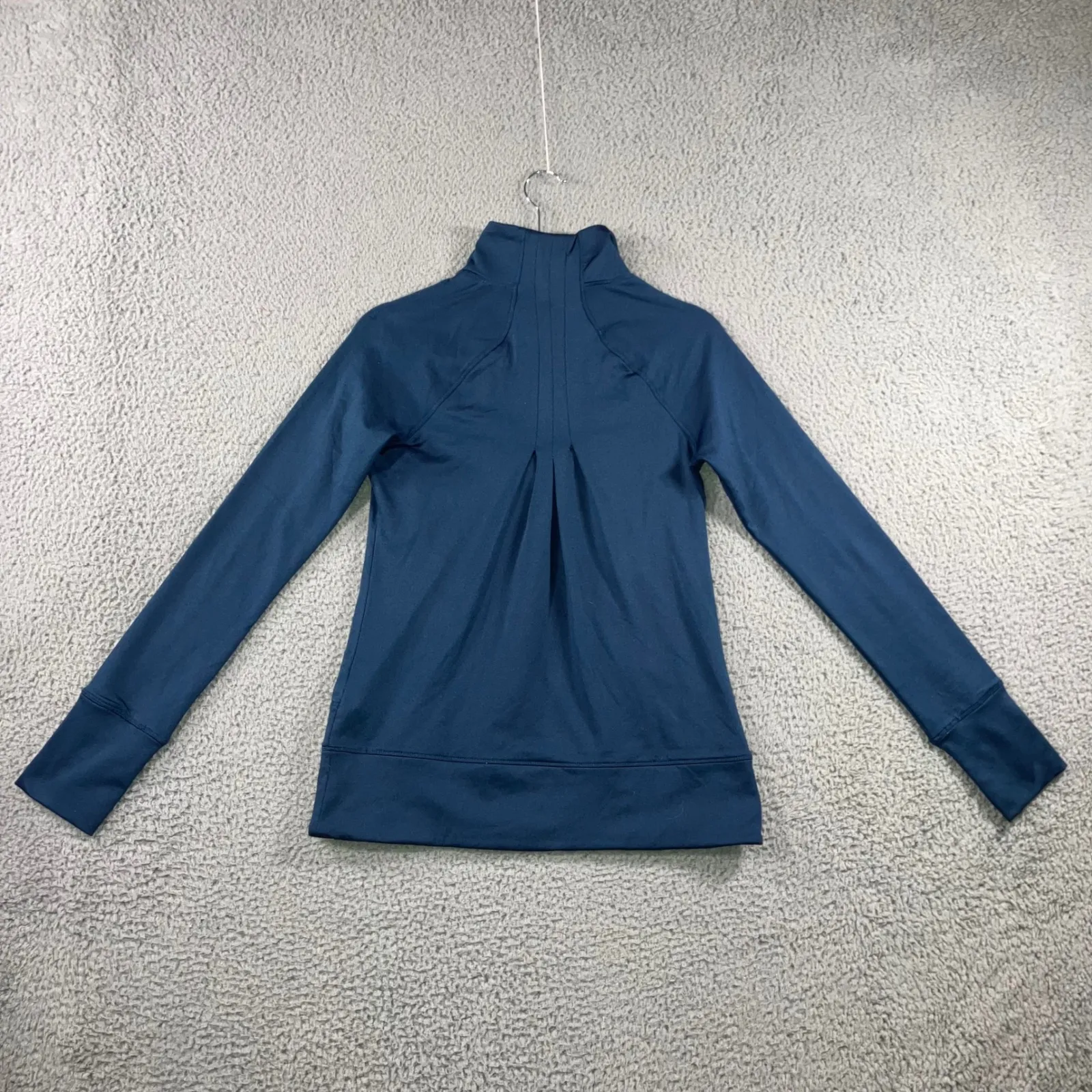 Apana Track Jacket Women Small 1/4 Zip Mock Neck Outdoor Running Yoga Workout - Image 2