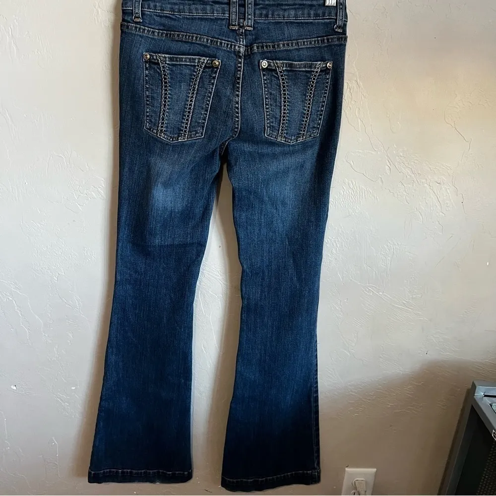 Cache Vintage Flare Denim Jeans - Image 7