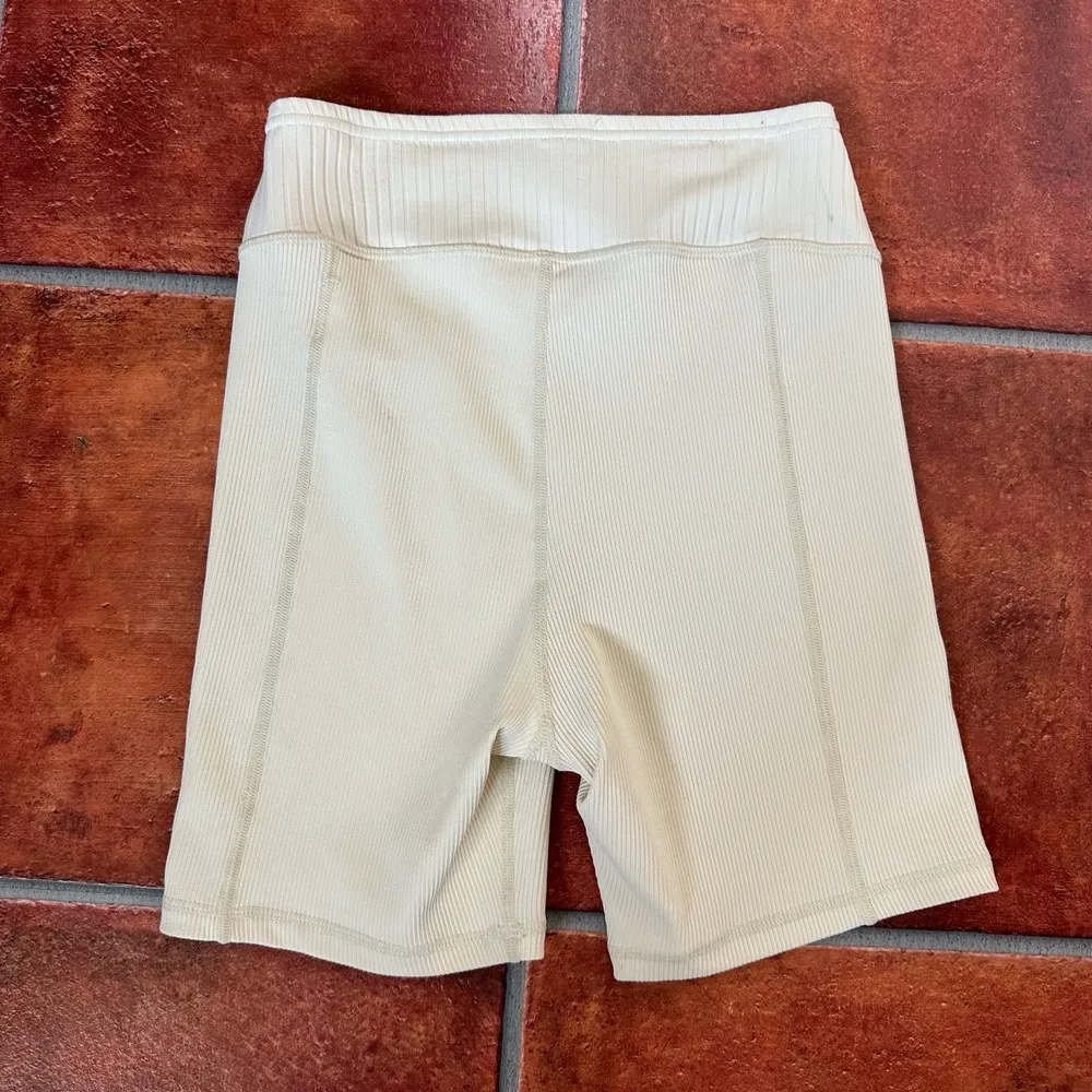 For Love And Lemons Ribbed Texture Biker Shorts Size Small - Image 5