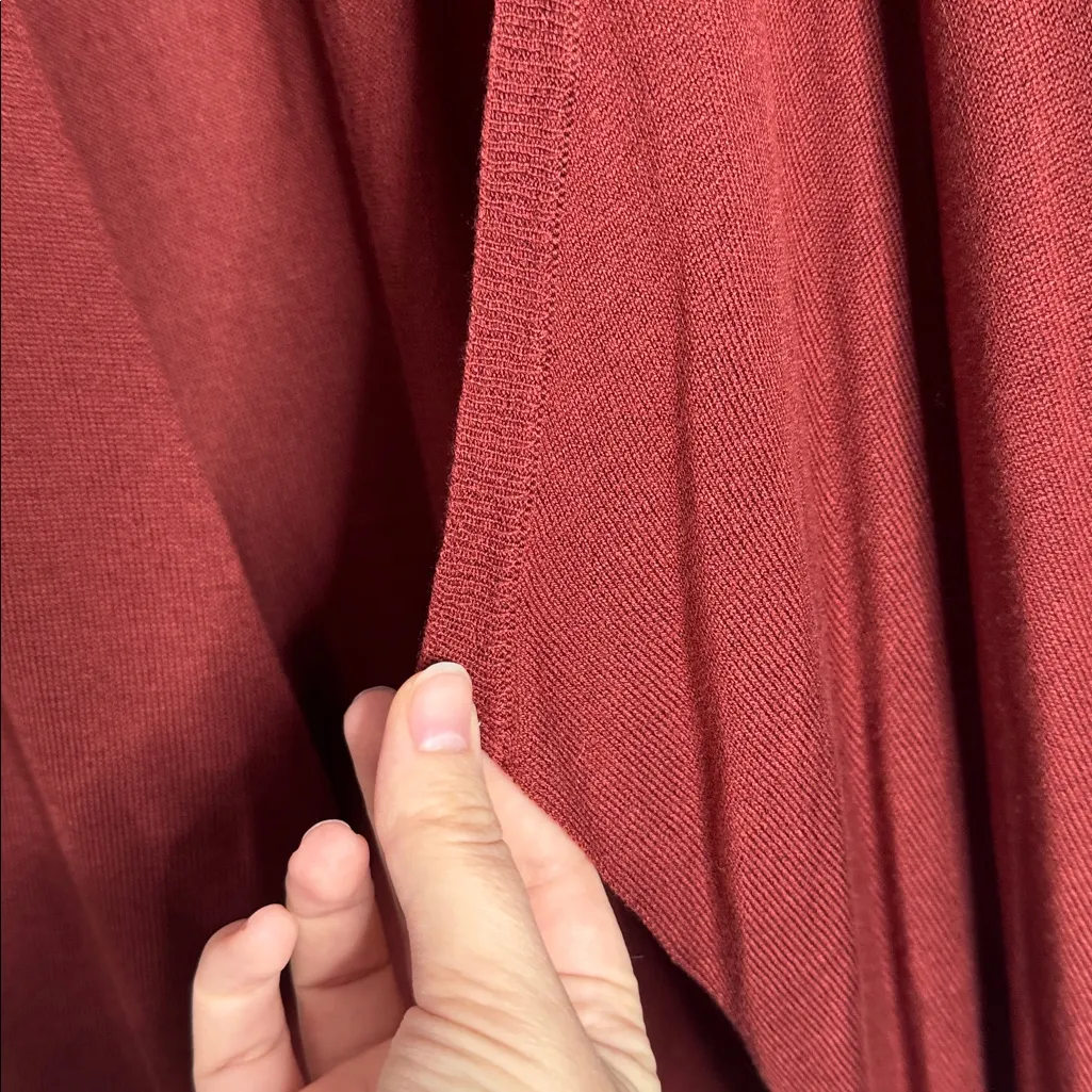 Torrid Open V-neck Sienna Brown Super Soft Hi-lo Long Sleeve Cardigan size 3X - Image 6