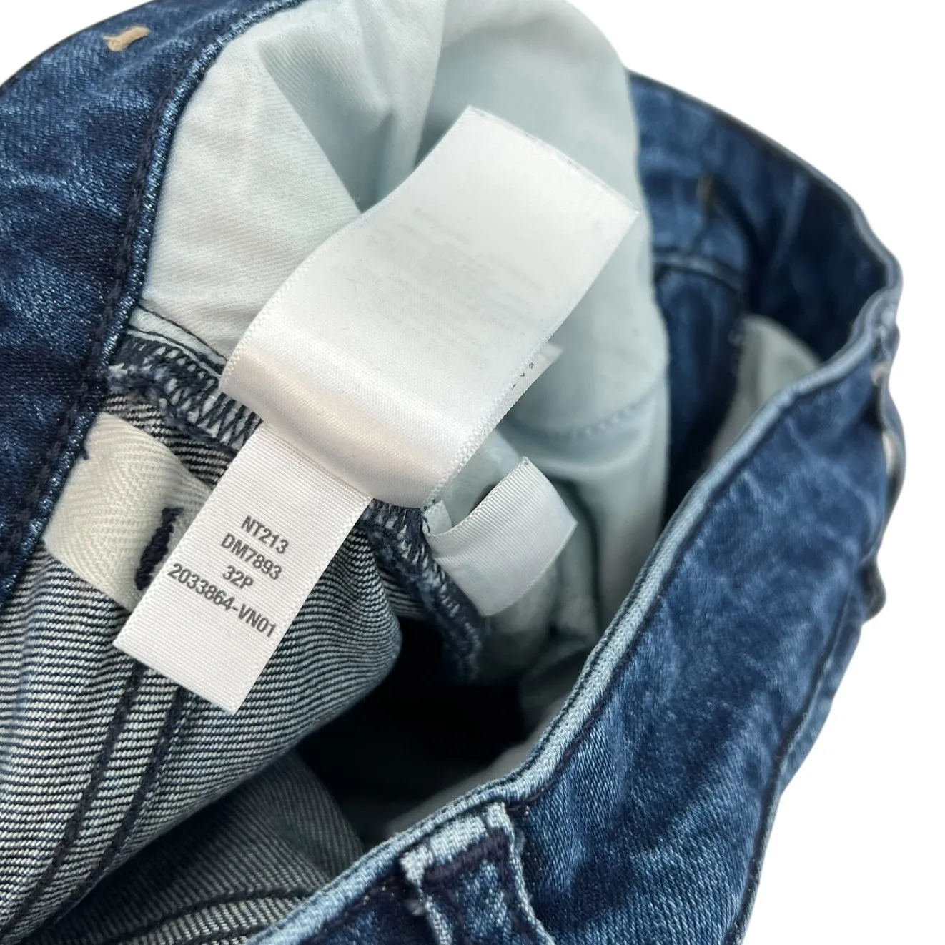 Madewell The Petite Curvy Perfect Vintage Wide-Leg Jean Comfort Stretch Size 32P - Image 16