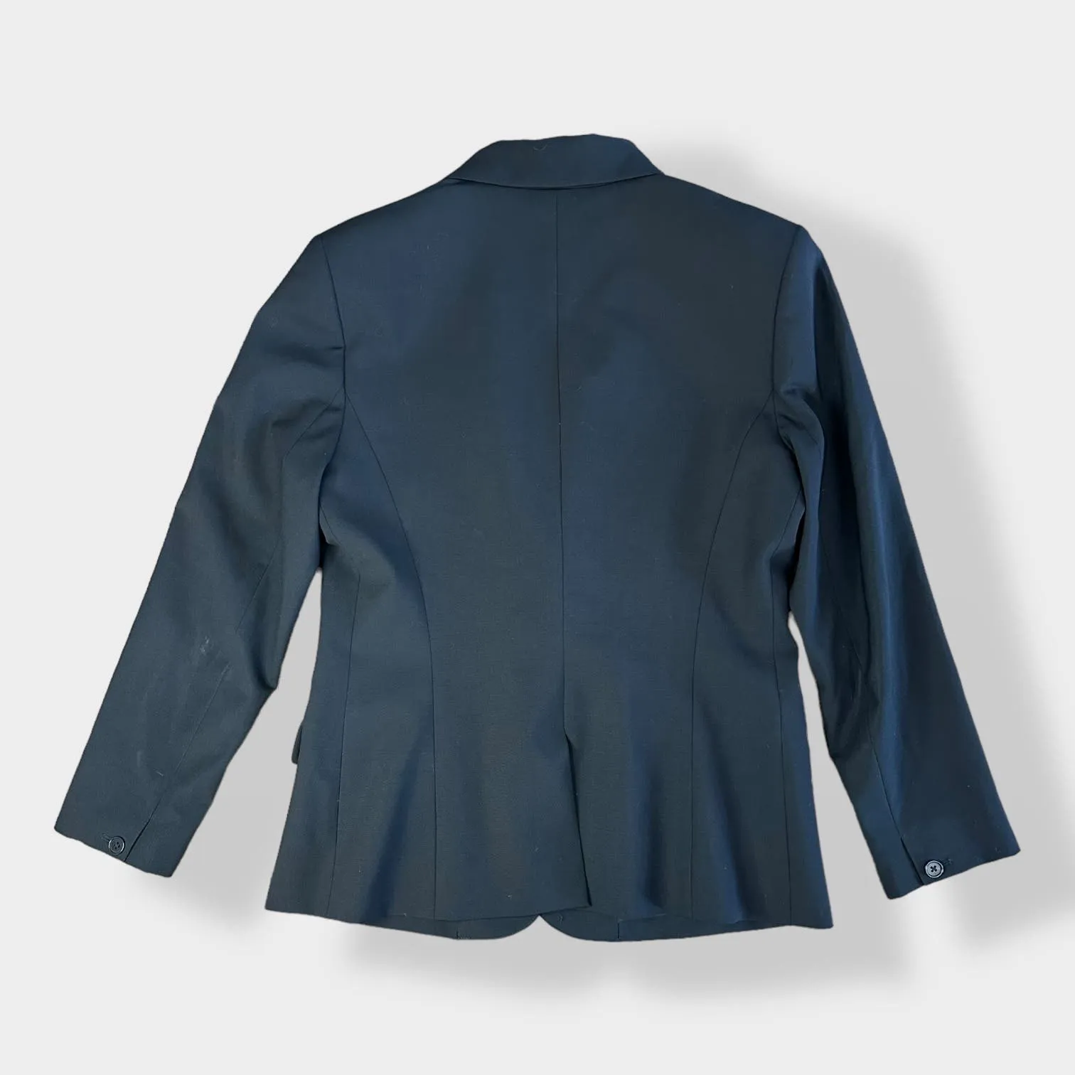 Theory Gabe‎ 8 Tailor Black Womens Blazer Size 10 - Image 7