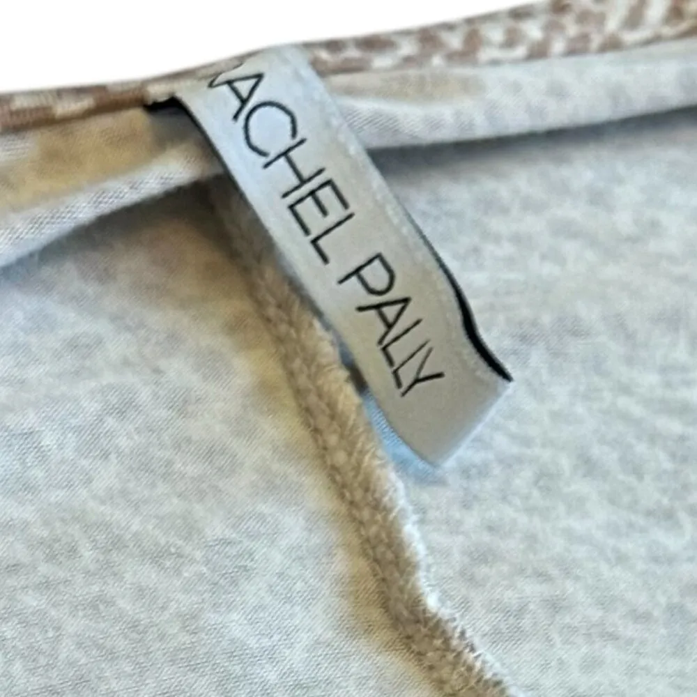 Rachel Pally Harlow Snake Print Long Sleeve Wrap Dress Plunging Neck Size Small - Image 14