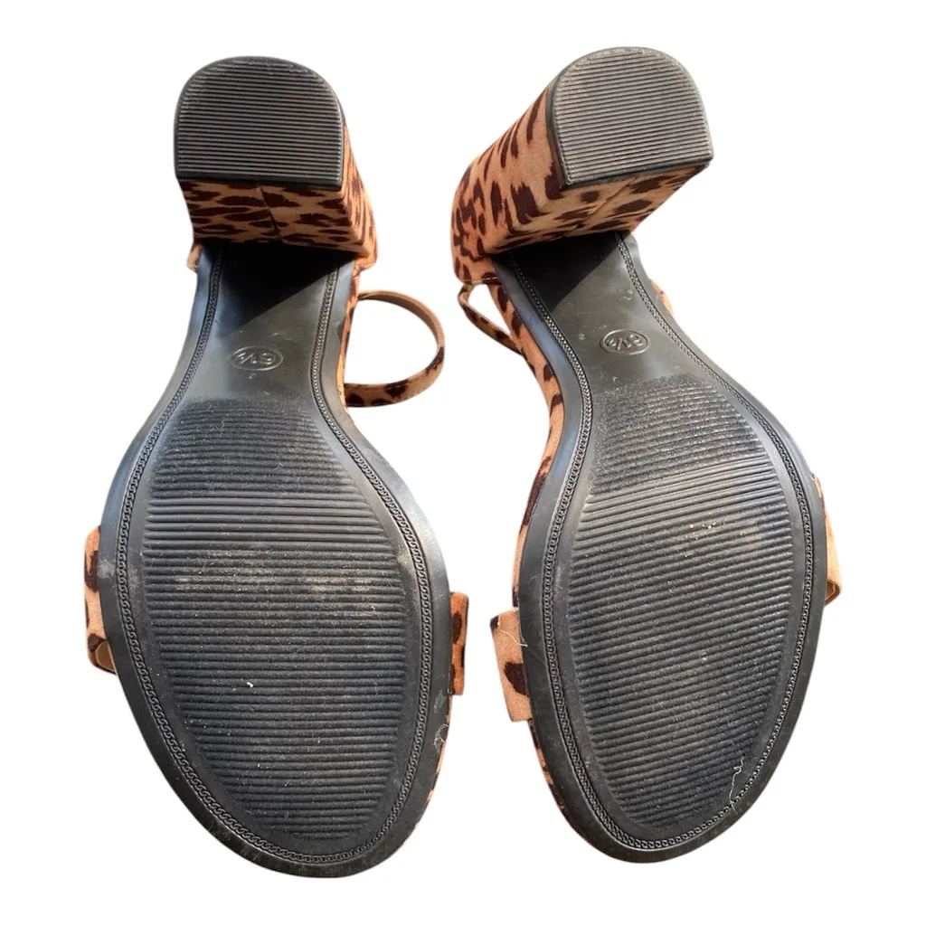 A New Day  Tan and Brown Leopard Heels - Image 4