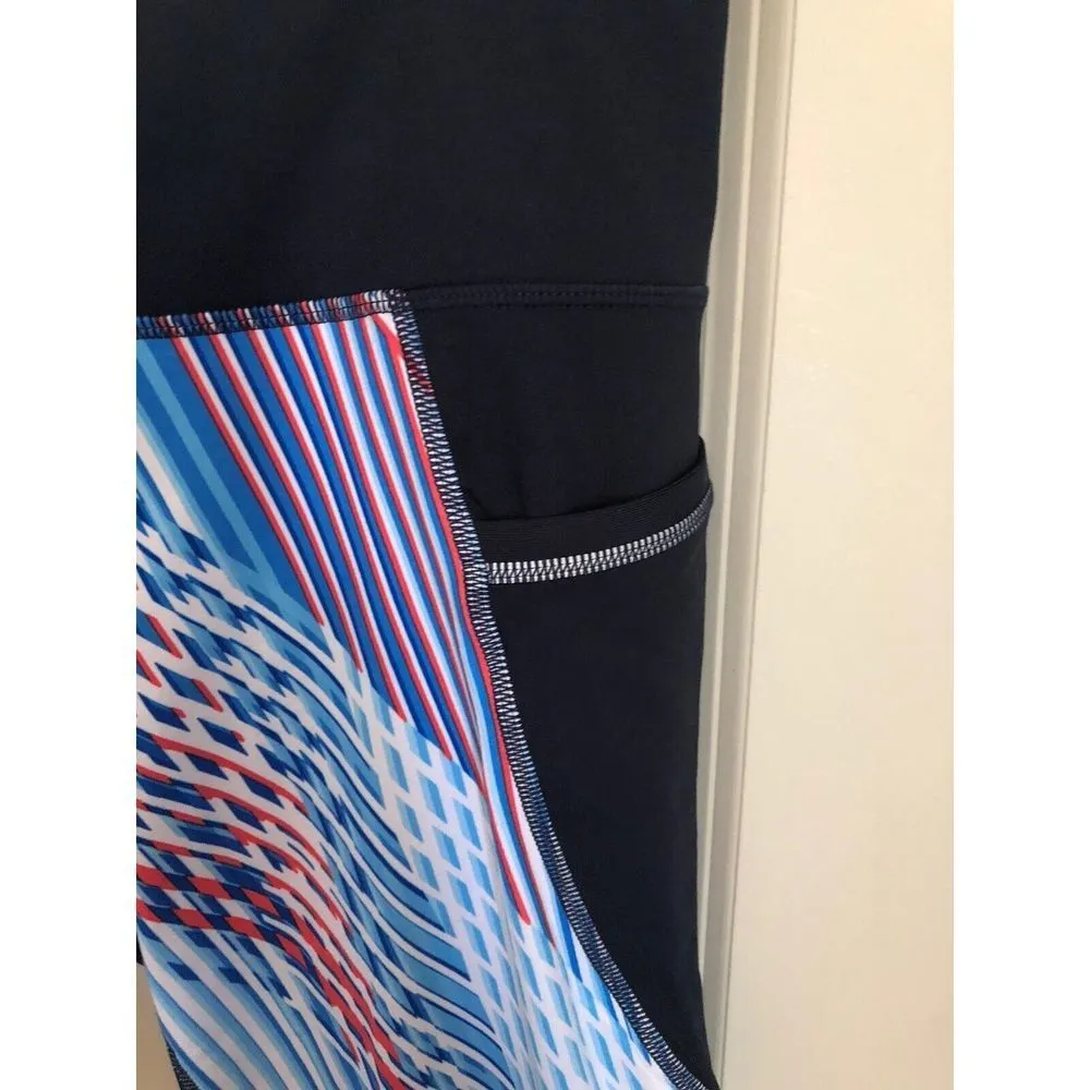 ATHLETA WOMEN'S MOSAIC RELAY CAPRI 2.0 PANT -Medium - Image 5