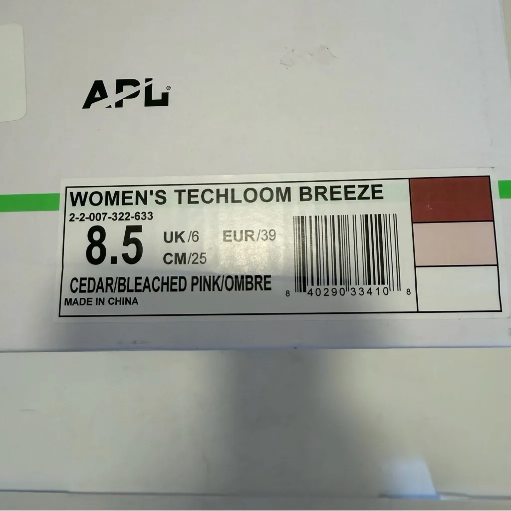 APL Women's Techloom Breeze Cedar/Bleached Pink/Ombre Size 8.5 - Image 8