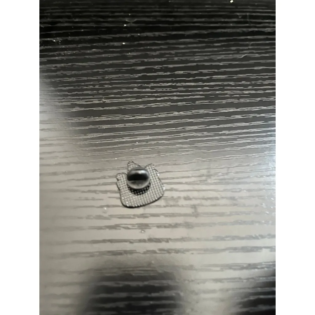 Enamel Pin cute cartoon reindeer wearing Santa hat - Image 2