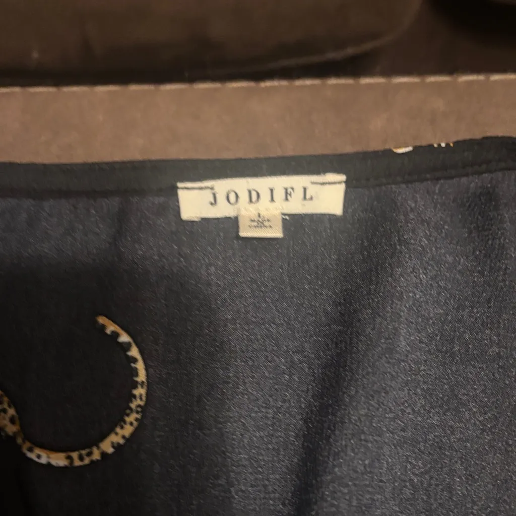 JODIFL Black JUMPSUIT with Gold Accents - Image 2