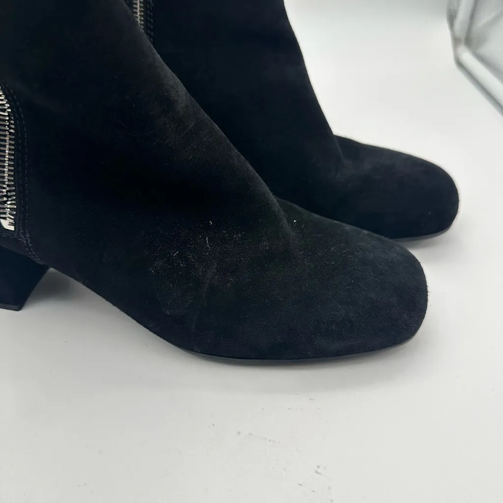 La Canadienne James Suede Boot Black Size 10 - Image 8