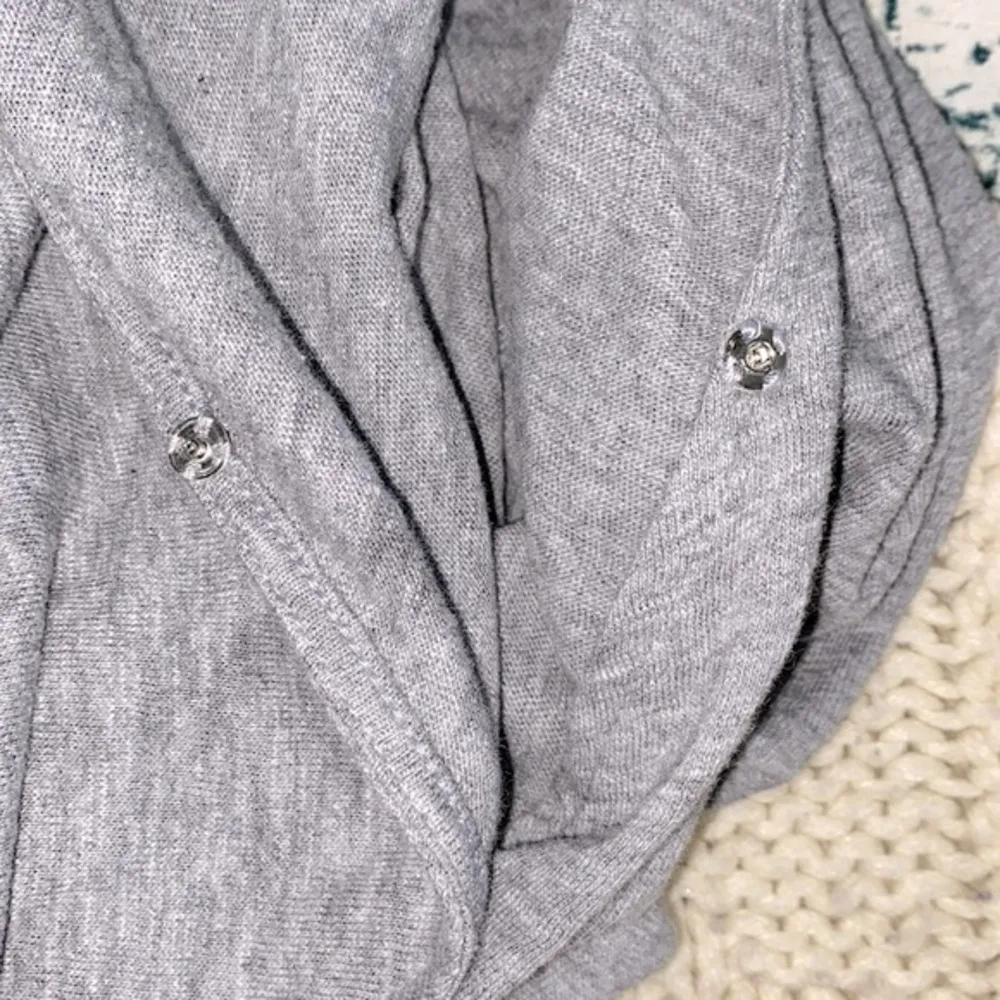 Time and Tru grey cotton romper size xlarge - Image 4