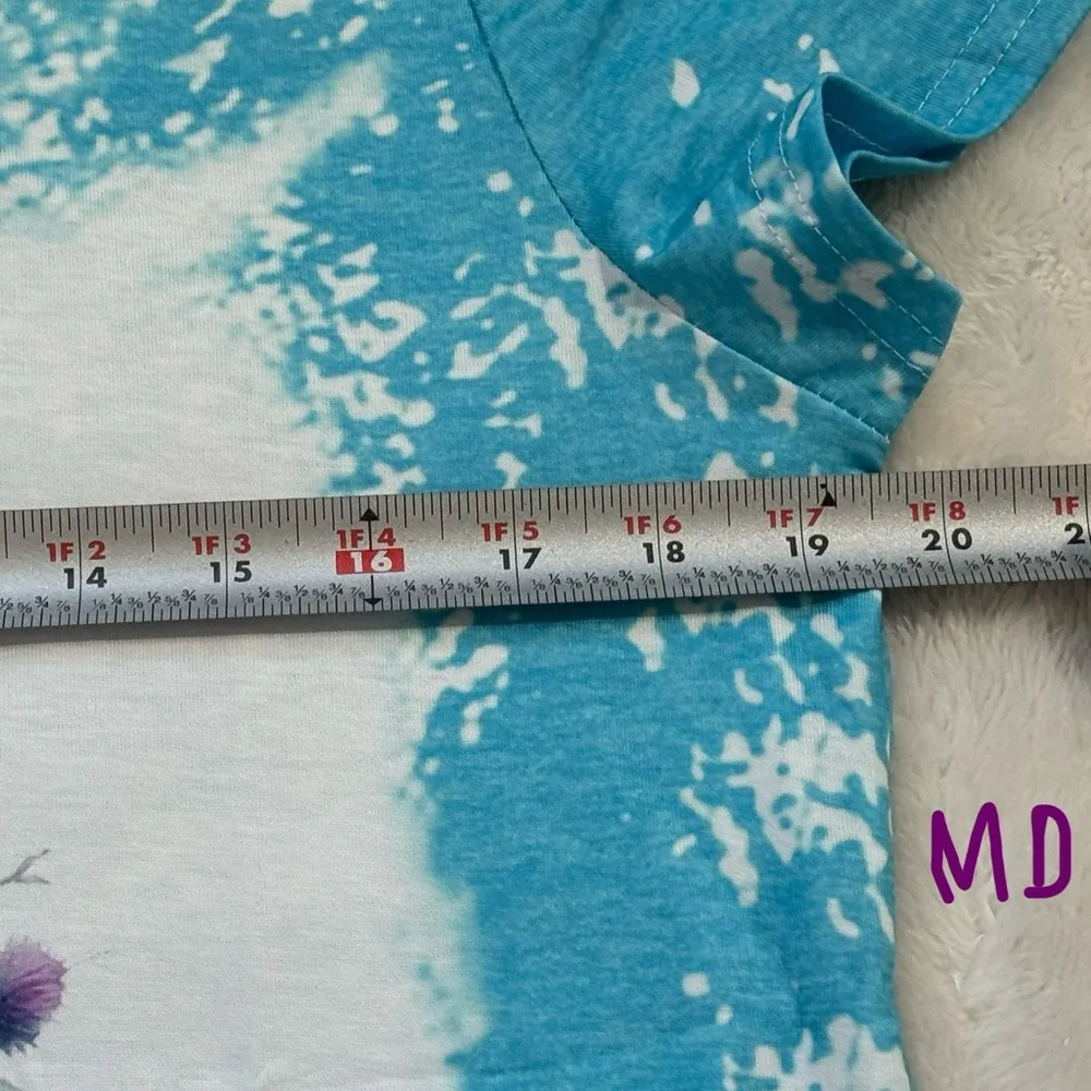 Cow & Floral Print T - Image 4