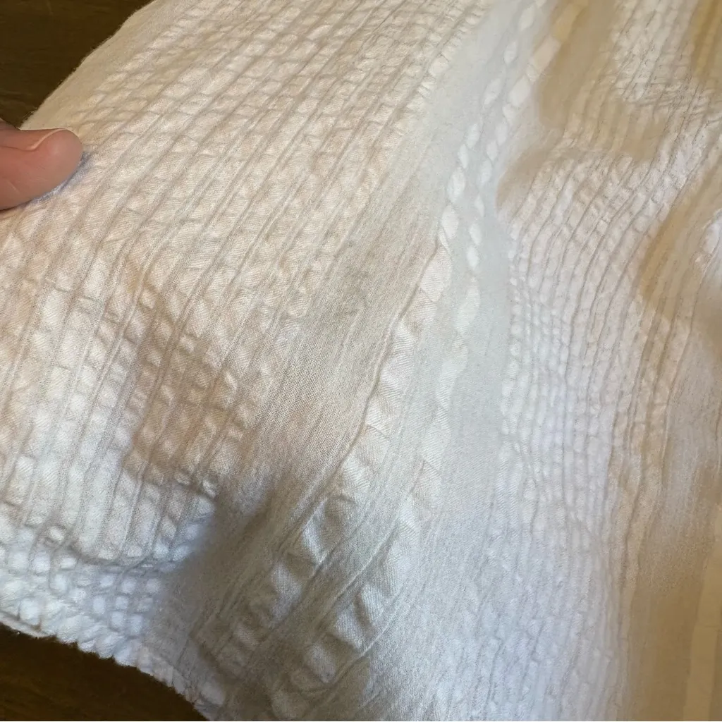 Anthropologie Akemi + Kin Pajaro Embroidered Top 12 Milkmaid Prairie Cottage - Image 10