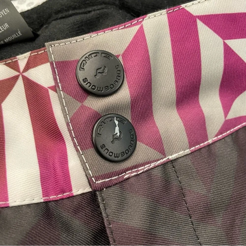 Ride Snowboard Pants Women’s Ombré Purple Low Rise Sz M Size M - Image 7