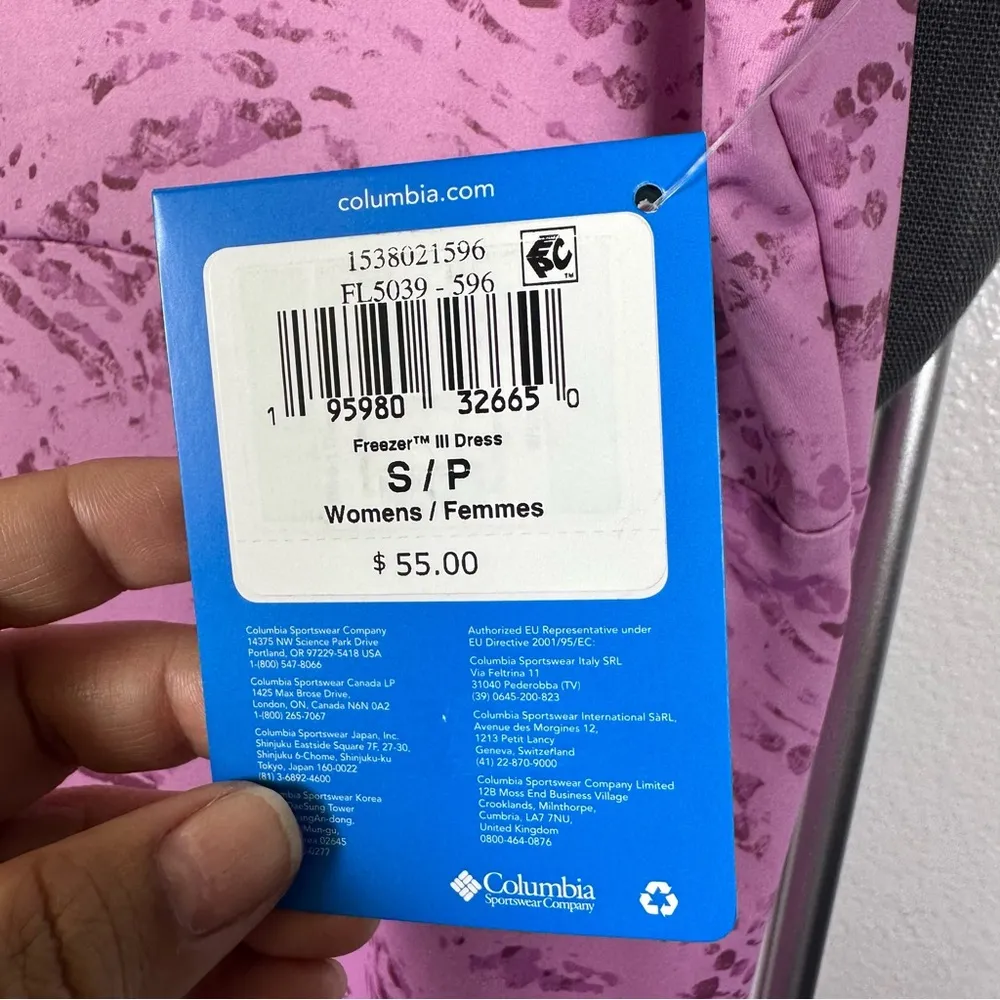 Columbia | Pink Patterned Women's Dress - Image 4