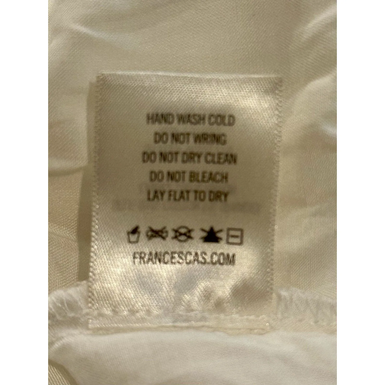 Francesca's Bella Bow Back Ruffle Sleeve Mini Dress White Size M Medium NWT!!! - Image 8