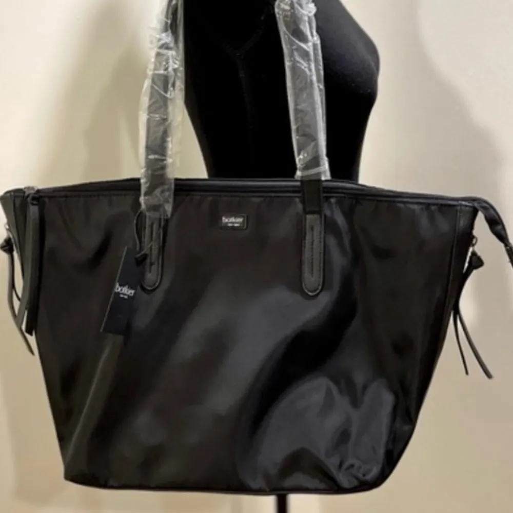 BOTKIER  Black Nylon Bond Tote Bag - Image 5