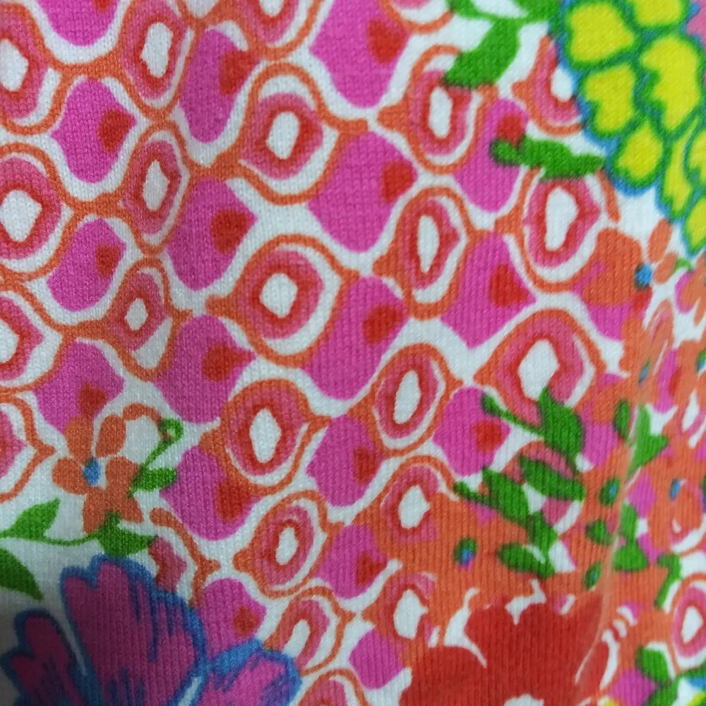 Talbot's Colorful Floral Sweater Cardigan Top Spring 3/4 Sleeve Size 2X - Image 4