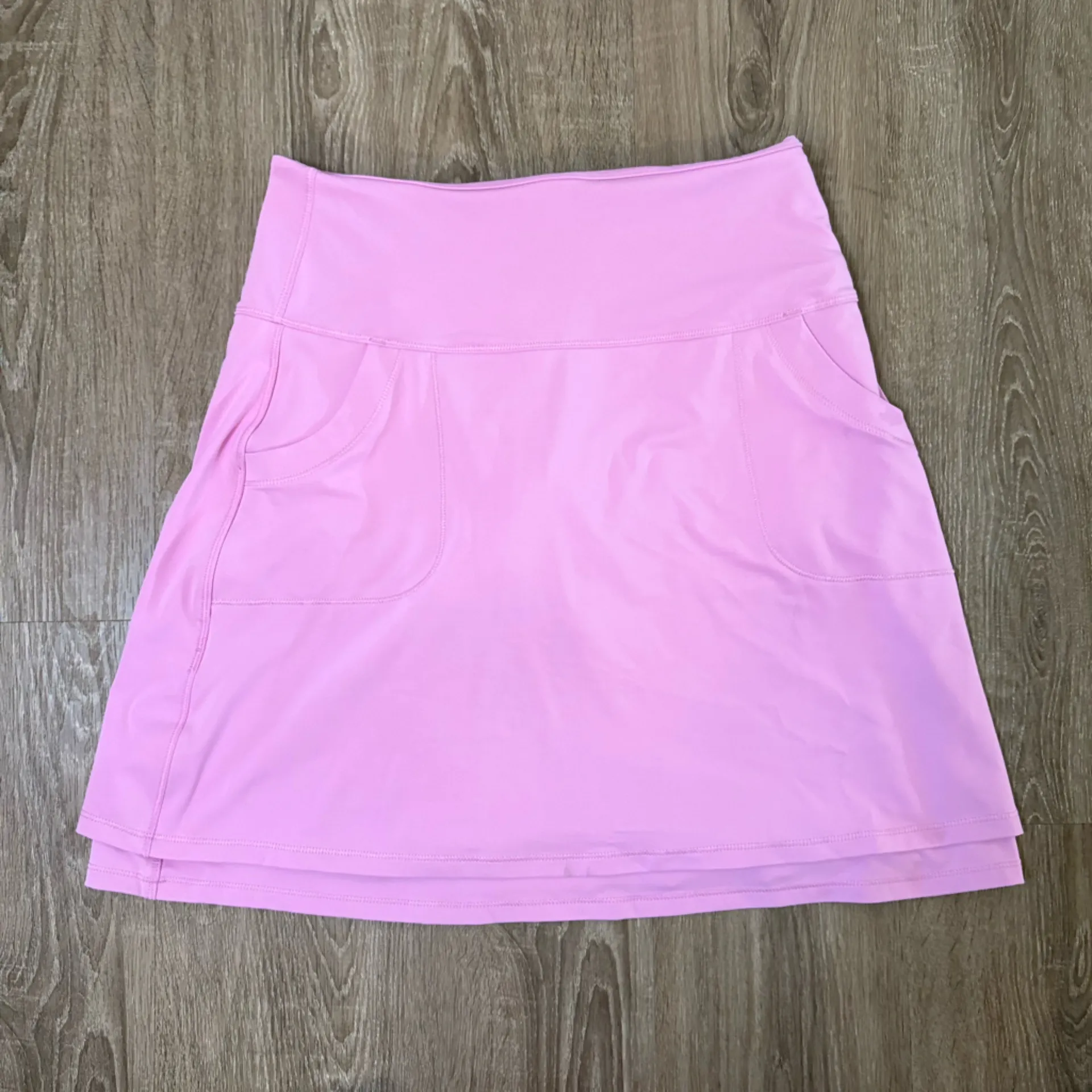 Peter Millar Convertible Swing Performance Skort Orchid Pink Sz XS Pickle Ball - Image 1