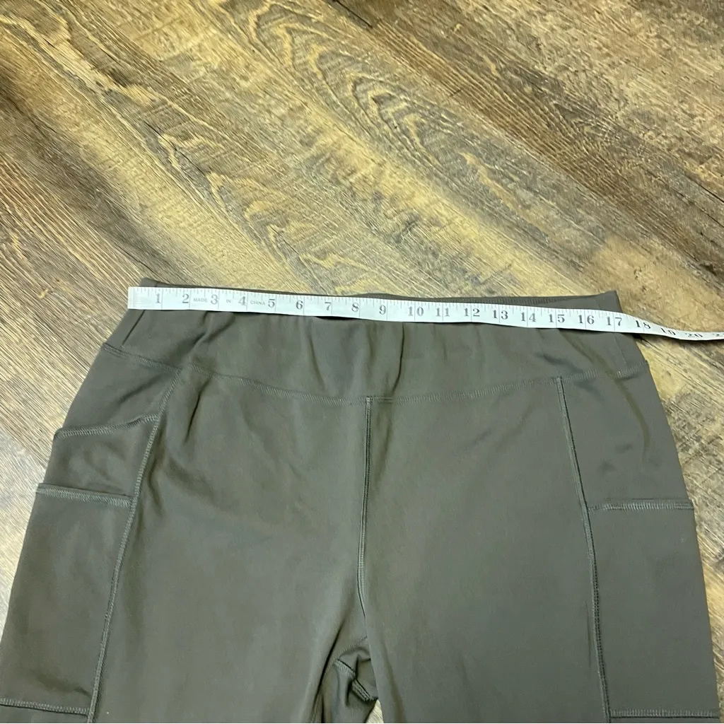 Carhartt Force Fitted Lightweight Ankle Length Legging Women’s XL Olive Green - Image 3