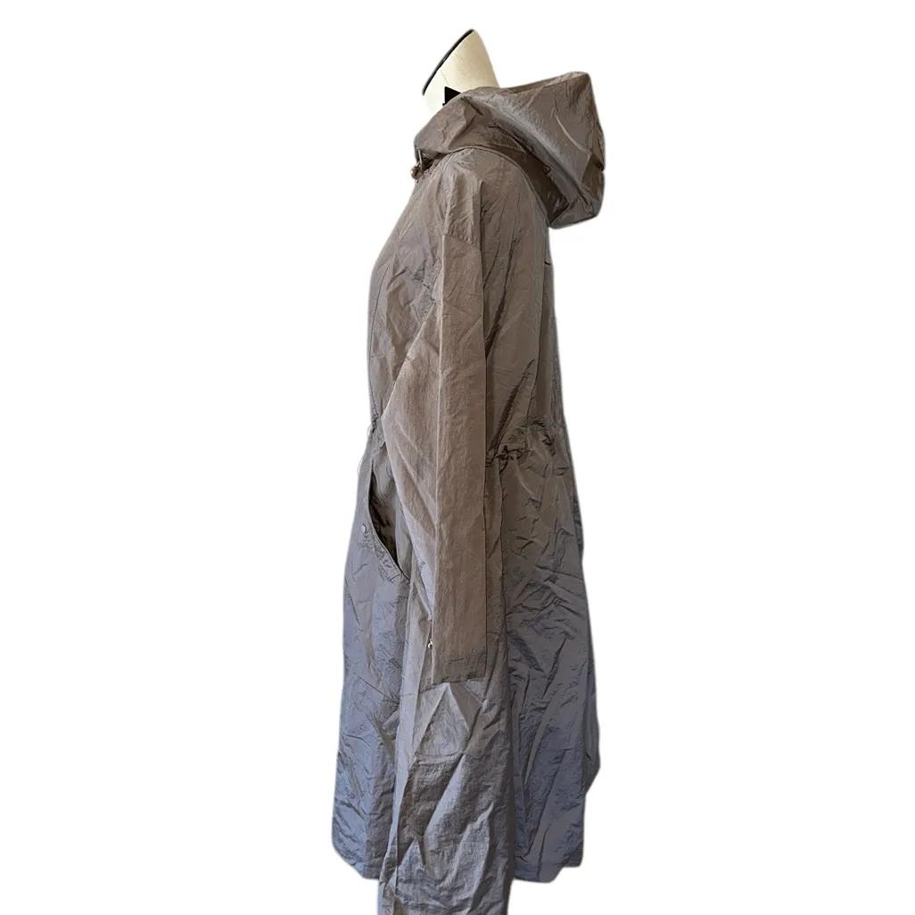 NWT Guess Kelsi Hooded Midi-Length Parka Color: SUMMER CLAY - Image 6