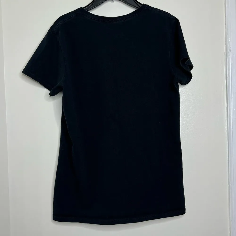 Lionshead Deluxe Pilsner Beer Lion Brewery Black T Shirt Ladies Medium Cotton - Image 5