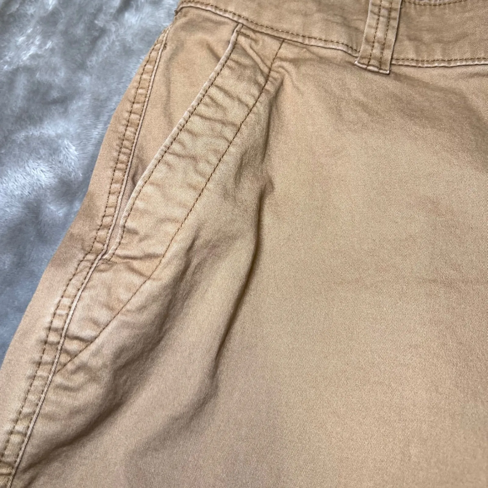 Old Navy High Rise OG Chino Pants Womens XL Khaki Tan Casual  Comfortable - Image 16