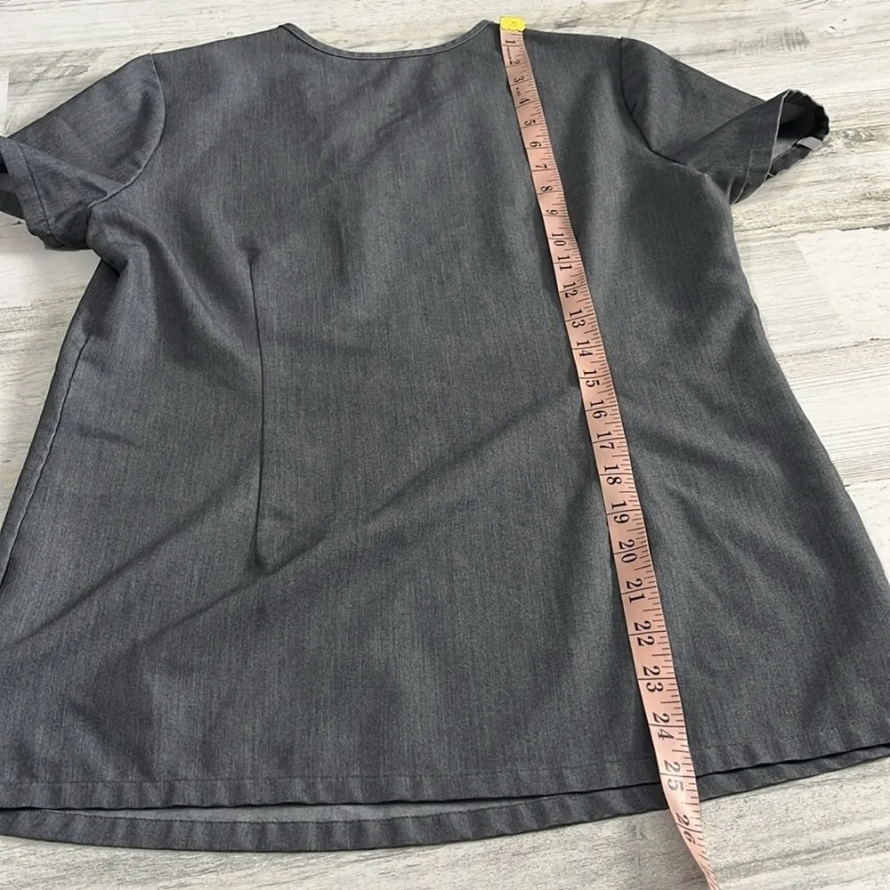 Figs Gray Scrub Top Size XS - Image 7