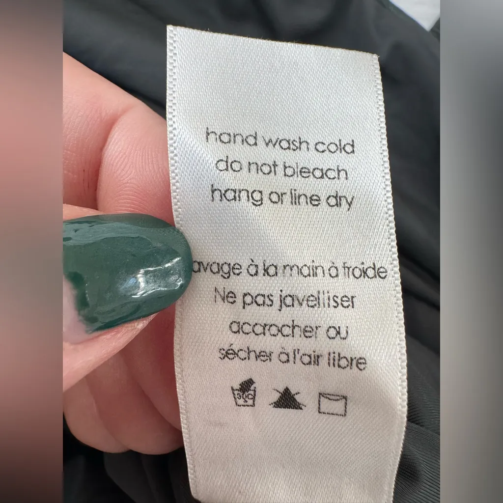 Naked Wardrobe Crocodile Collection Faux Leather Long Sleeve Bodysuit Green XS - Image 15