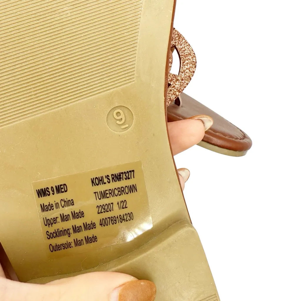 SO  New With Tags‎ Strappy Sandals size 9 - Image 4