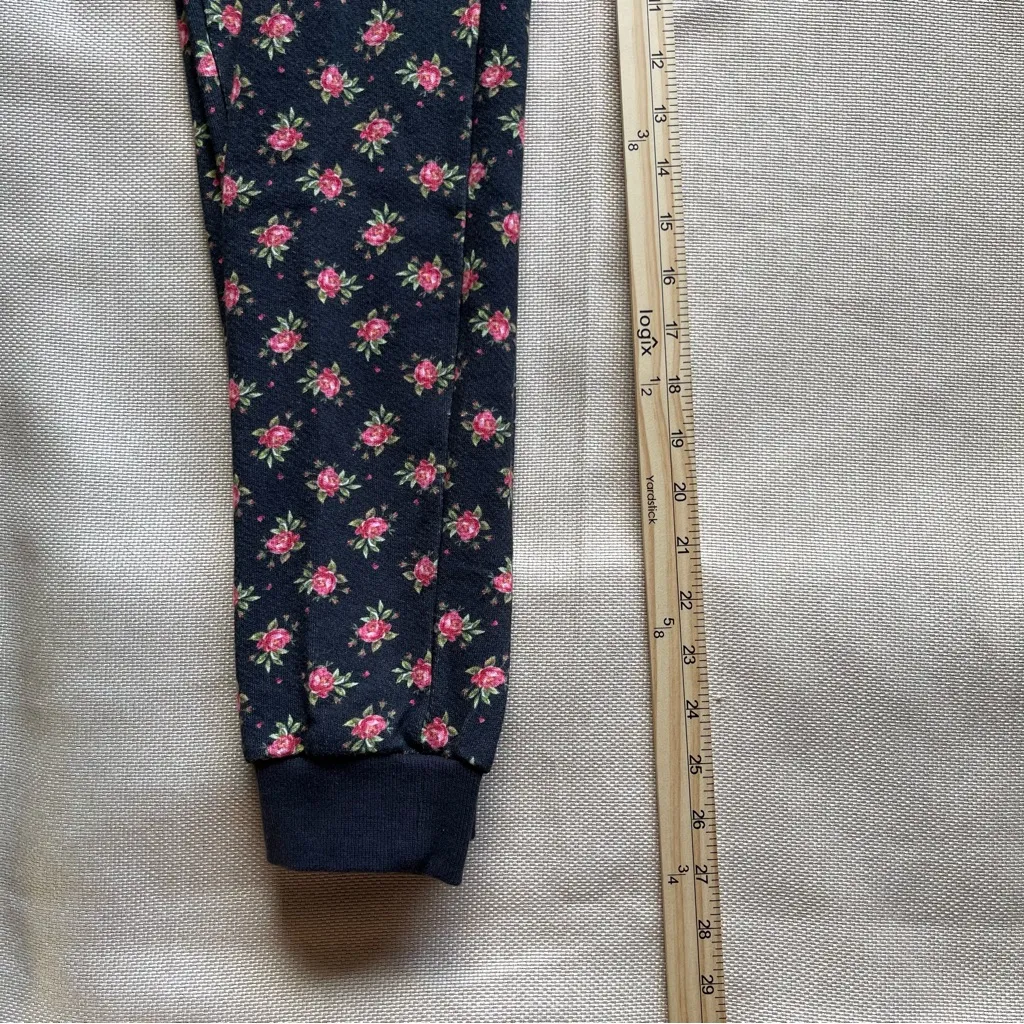 Alice + Olivia Floral Hoodie S & Jogger Pants XS Matching Set Athleisure Lounge - Image 14