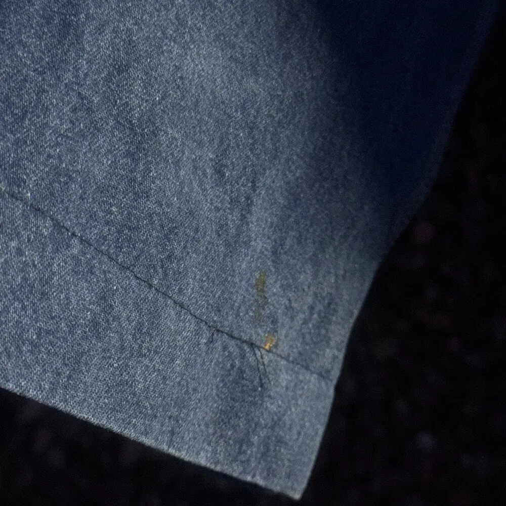 Vintage Key Imperial Overalls Size Medium Blue - Image 7