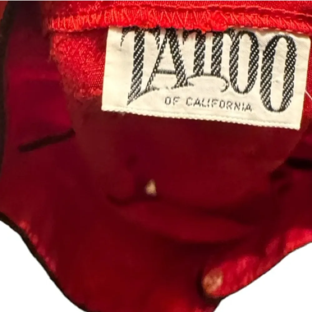 Vintage Tattoo of California Red Skirt Set as‎ is Size XS - Image 13