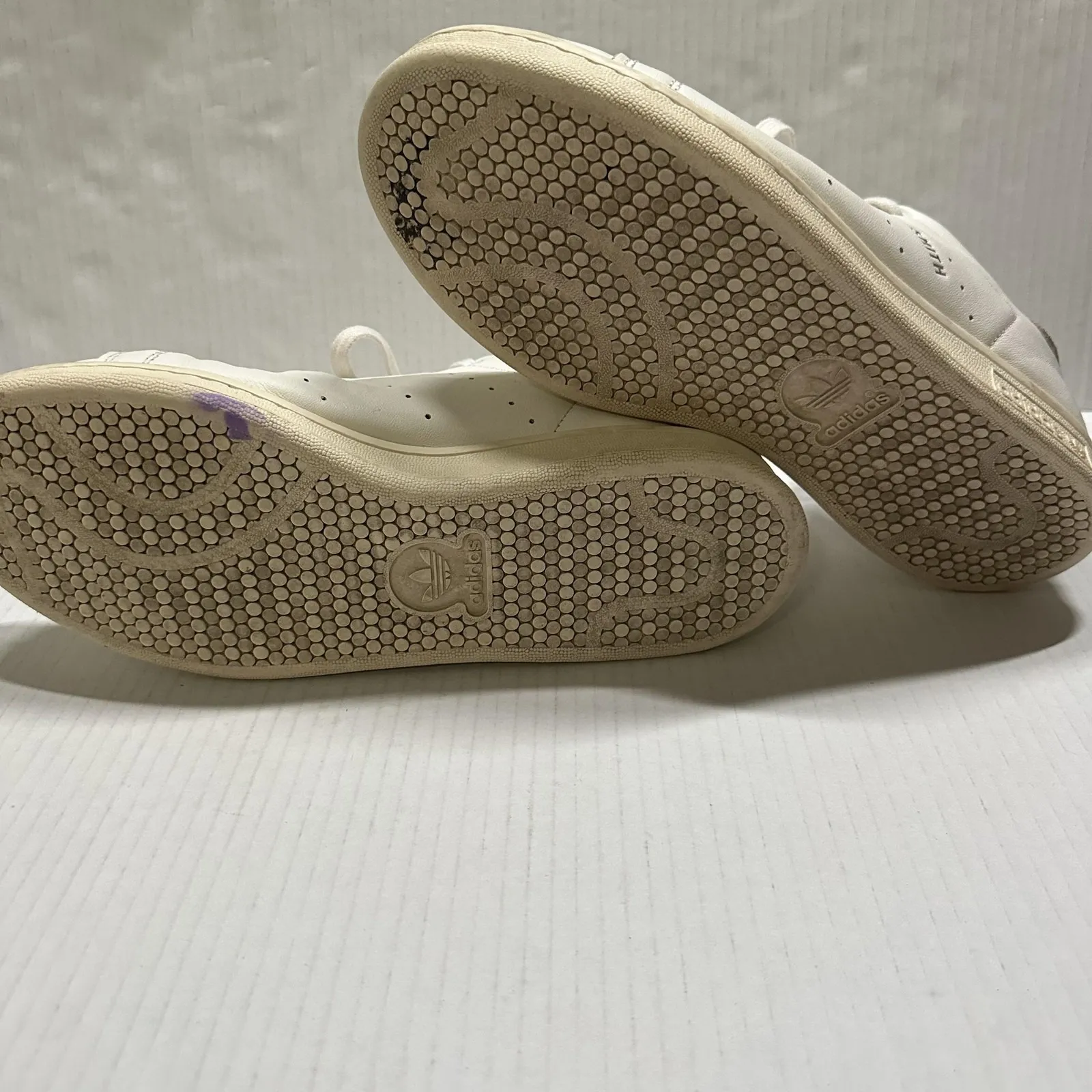 Adidas Stan Smith Shoes Womens Size 10.5 White Pink Leather Tennis Sneakers - Image 10