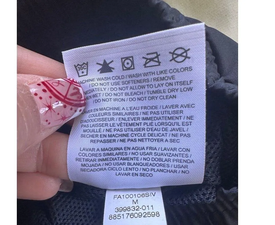 NWT Nike The Athletic Dept. Elastic Waist Pull On Cropped Parachute Pants M - Image 6