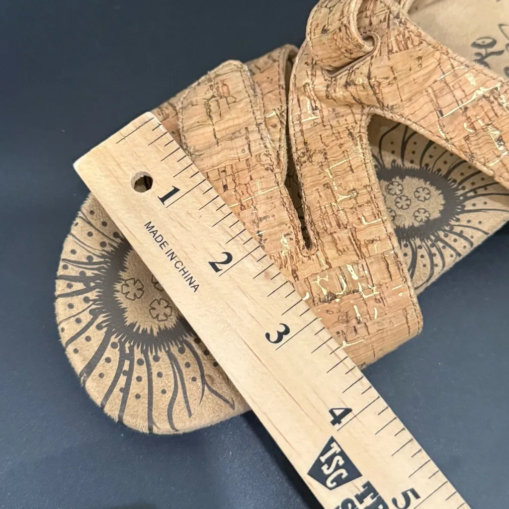 VIONIC Lauren Cork Double Adjustable Straps Slip On Comfortable Sandals Size 8 - Image 12