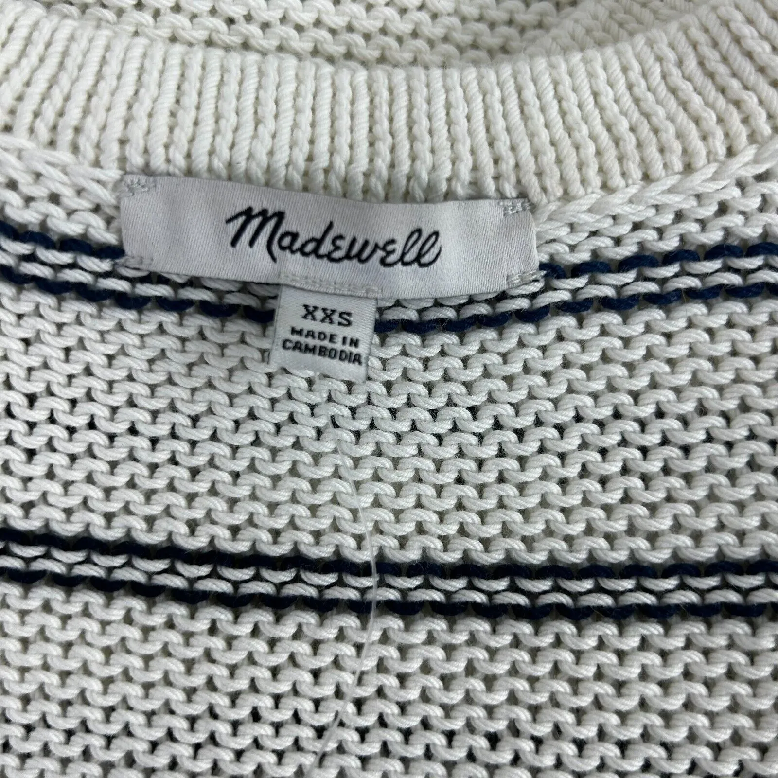 Madewell Women's Puff Trim Sweater Sleeveless - Image 6