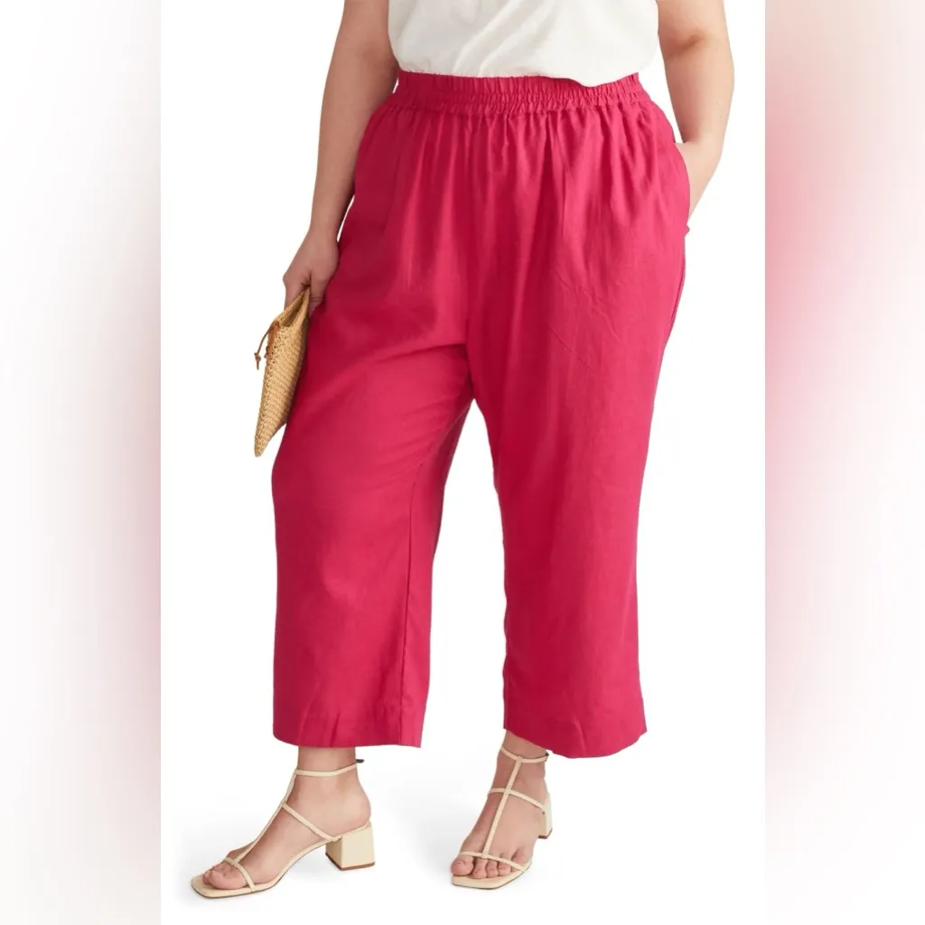 Universal Standard Linen Shirt Pant Set - Image 2