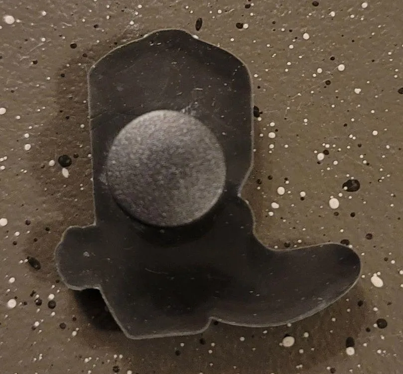 NEW Cowgirl Boot Croc Charm - Image 2