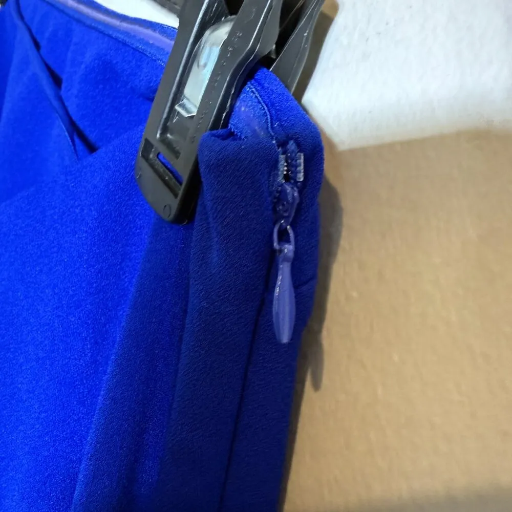 Hello Molly Love in the Night Midi Dress Women's 2 Blue Party Cocktail Slit NWT - Image 14