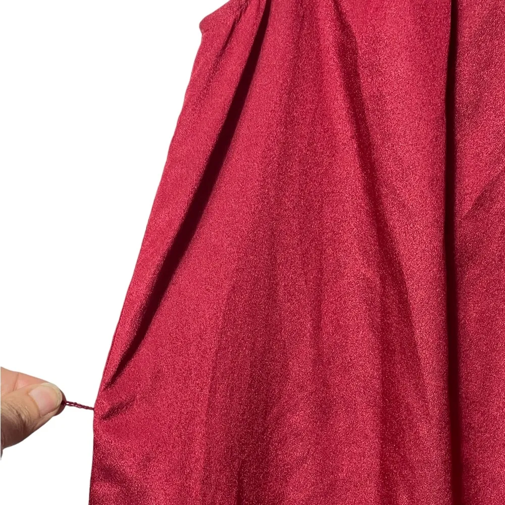 Banana Republic Simple Elegant Garnet Dress Lightweight Elegant Ease  size 2 - Image 10